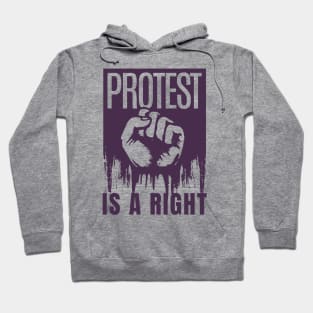 PROTEST IS A RIGHT Hoodie